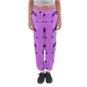 Violet Flower Hat Women s Jogger Sweatpants View1