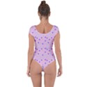 Blue Pink Hearts Short Sleeve Leotard  View2