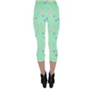 Minty Hearts Capri Leggings  View2