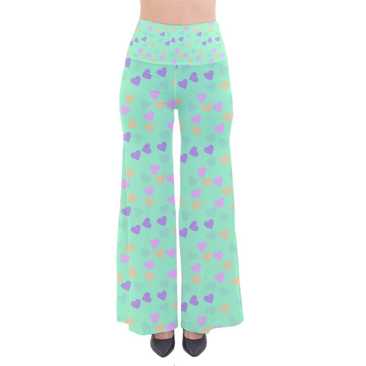 Minty Hearts Pants