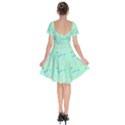 Minty Hearts Short Sleeve Bardot Dress View2