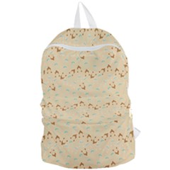 Winter Hats Beige Foldable Lightweight Backpack by snowwhitegirl