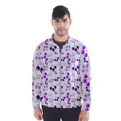 Purple Cherries Wind Breaker (men) by snowwhitegirl