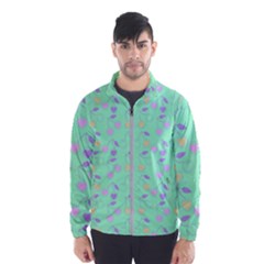 Mint Heart Cherries Wind Breaker (Men)