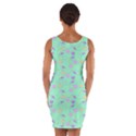 Mint Heart Cherries Wrap Front Bodycon Dress View2