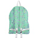 Mint Heart Cherries Foldable Lightweight Backpack View2