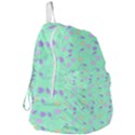 Mint Heart Cherries Foldable Lightweight Backpack View3