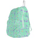 Mint Heart Cherries Foldable Lightweight Backpack View4