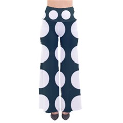 Big Dot Teal Blue Pants by snowwhitegirl