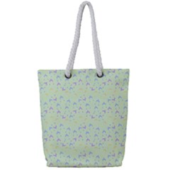 Minty Hats Full Print Rope Handle Tote (small)