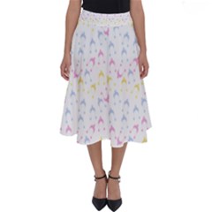 Pastel Hats Perfect Length Midi Skirt by snowwhitegirl