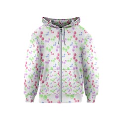 Candy Cherries Kids  Zipper Hoodie