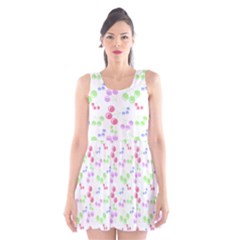 Candy Cherries Scoop Neck Skater Dress by snowwhitegirl