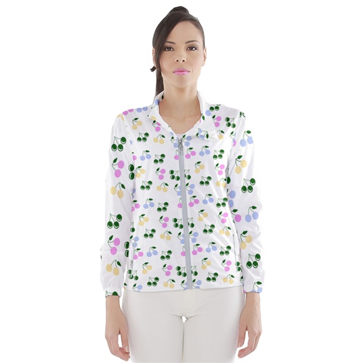 Green Cherries Wind Breaker (Women)