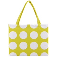 Big Dot Yellow Mini Tote Bag by snowwhitegirl