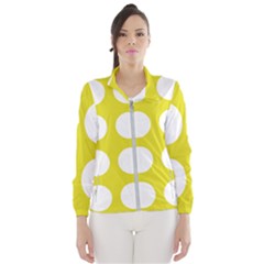 Big Dot Yellow Wind Breaker (women) by snowwhitegirl