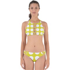 Big Dot Yellow Perfectly Cut Out Bikini Set by snowwhitegirl