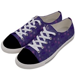 Music Stars Blue Women s Low Top Canvas Sneakers by snowwhitegirl