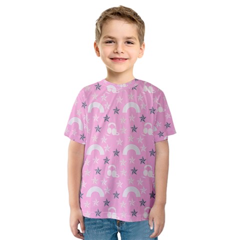 Music Star Pink Kids  Sport Mesh Tee by snowwhitegirl