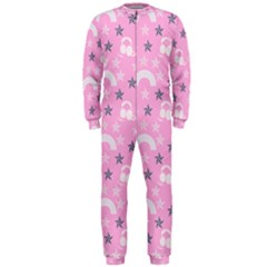 Music Star Pink Onepiece Jumpsuit (men)  by snowwhitegirl