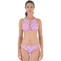 Music Star Pink Perfectly Cut Out Bikini Set by snowwhitegirl