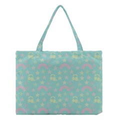 Music Stars Seafoam Medium Tote Bag by snowwhitegirl