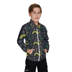 Music Star Dark Grey Wind Breaker (kids) by snowwhitegirl