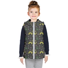 Music Star Dark Grey Kid s Puffer Vest by snowwhitegirl