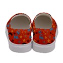 Music Stars Red Women s Canvas Slip Ons View4