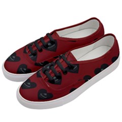 Cupcake Blood Red Black Women s Classic Low Top Sneakers by snowwhitegirl