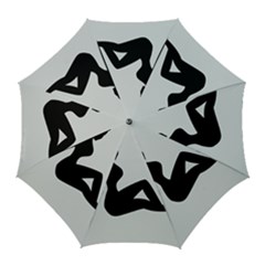 Girls Of Fitness Golf Umbrellas