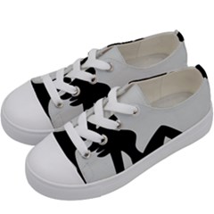 Girls Of Fitness Kids  Low Top Canvas Sneakers