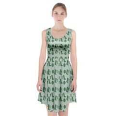 Green Boots Racerback Midi Dress by snowwhitegirl