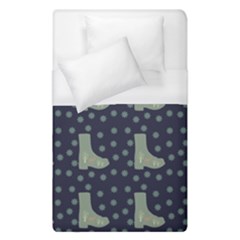 Blue Boots Duvet Cover (single Size) by snowwhitegirl