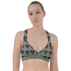 Cupcake Green Sweetheart Sports Bra by snowwhitegirl