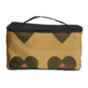 Cupcake Pumpkin Orange Grey Cosmetic Storage Case View1