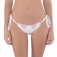 Cupcake White Pink Reversible Bikini Bottom by snowwhitegirl