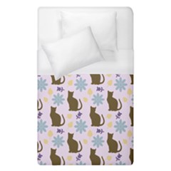 Outside Brown Cats Duvet Cover (single Size) by snowwhitegirl