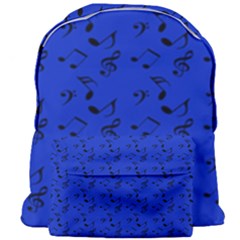 Royal Blue Music Giant Full Print Backpack