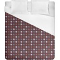 Grey Pink Lilac Brown Eggs On Brown Duvet Cover (California King Size) View1