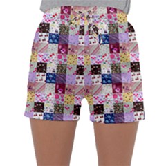 Quilt Of My Patterns Small Sleepwear Shorts