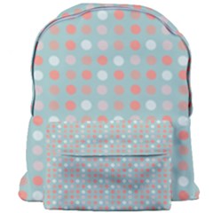 Peach Pink Eggs On Green Giant Full Print Backpack