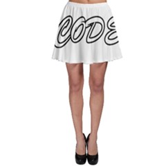 Code White Skater Skirt by Code