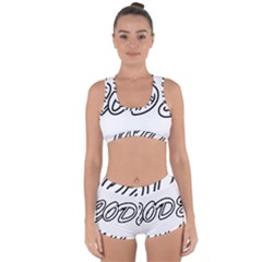 Code White Racerback Boyleg Bikini Set