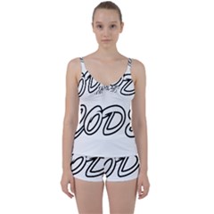 Code White Tie Front Two Piece Tankini by Code