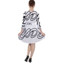 Code White Ruffle Dress View2