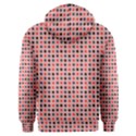 Grey Red Eggs On Pink Men s Overhead Hoodie View2