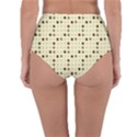 Brown Green Grey Eggs Reversible High-Waist Bikini Bottoms View2