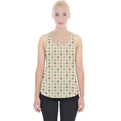 Green Brown Eggs Piece Up Tank Top