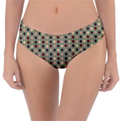 Grey Beige Burgundy Eggs On Green Reversible Classic Bikini Bottoms by snowwhitegirl